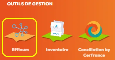Capture d'écran — Se connecter à Effinum